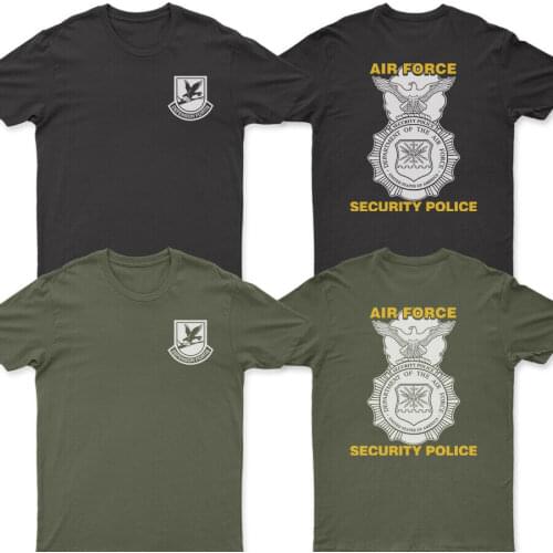 Air Force Security Police Forces Defensor Fortis T-Shirt. Summer Cotton O-Neck Short Sleeve Mens T Shirt New S-3XL