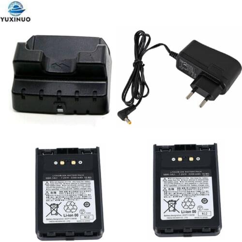 SBR-14LI 7.2V 2200mAh Li-ion Battery + CD-41 Rapid Charger For YAESU VX-8R 8GR 8DR FT-1DR 2DR 3DR Radio fit FNB-101Li FNB-102Li