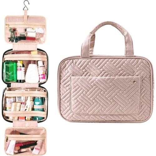 Multi-grid Storage Bag For Daily Necessities Waterproof Dustproof Large-capacity Portable Cosmetic Travel Organizer Storage Bag