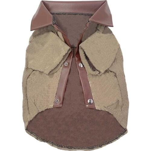 Fashion French Bulldog Jacket Pug Apparel XS-2XL PC1431