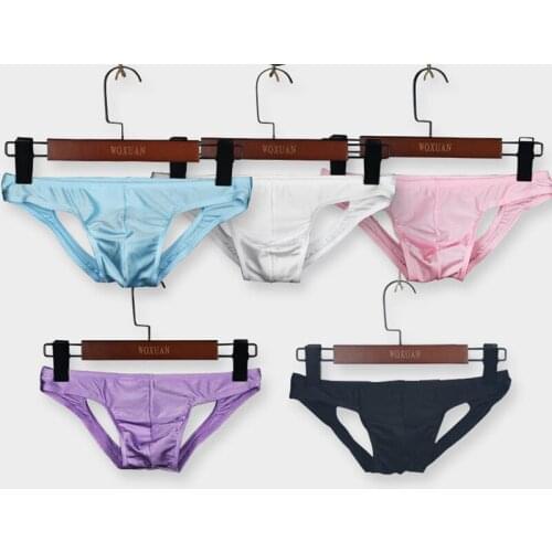 5PCS Men Sexy Thong G-string Jockstrap String Tanga Penis Pouch Mini Panties Gay Underwear Calzoncillos Hombre Open Butt Thongs