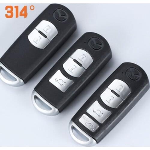 Two/Three/Four Button Car Remote Key Replacement Shell Set Suit For Mazda Axela ATENZA CX5 CX4 CX3 MX5 Car Key Replacement Kit