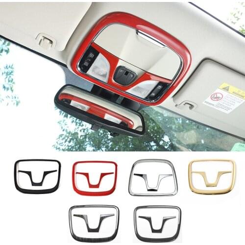 SHINEKA Car Styling ABS Front Reading Light Lamp Cover Frame for Jeep Cherokee 14-16 High Quality Car Accessories