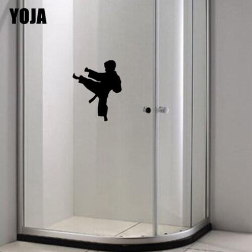 YOJA 28x22.3CM Handsome Boy Room Decoration Wall Sticker Bathroom Glass Kitchen Decal G2-0137