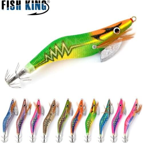 1PC Squid Hook Shrimp Bait Fishing Lure Artificial Jigs heads for fishing noctilucent Octopus Cuttlefish Pesca Tackle Swimbait