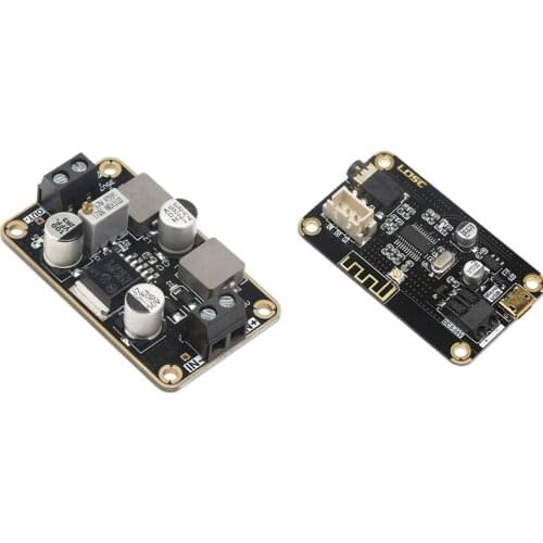 1 Pcs Buck Converter Regulator Dc Power Module & 1 Pcs Mp3 Wireless Bluetooth 4.2 Audio Receiver Decoding Board