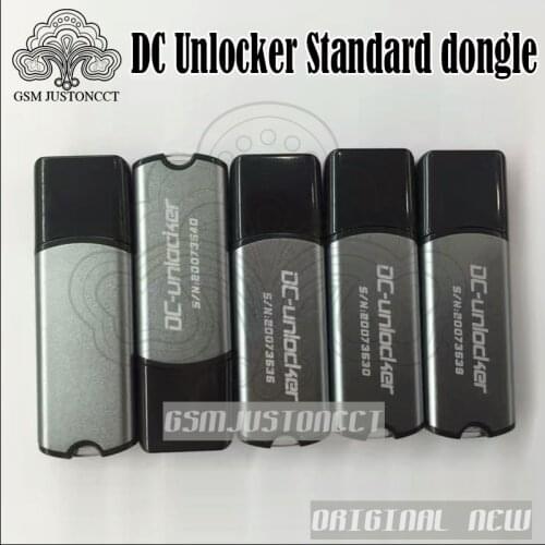 100% 2018 Original new DC Unlocker Standard dongle Unikey with 50 Credits/Logs for Huawei ZTE +++free shipping
