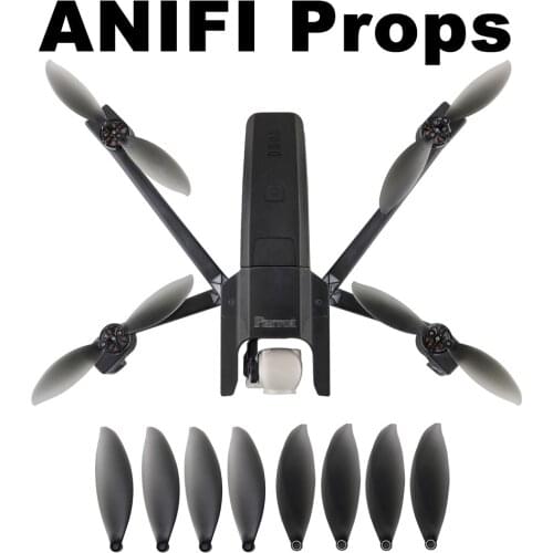 8PCS Anafi Propellers Folding Props for Parrot Anafi Camera Drone CW CCW Propeller Replacement Props Screw Spare Parts