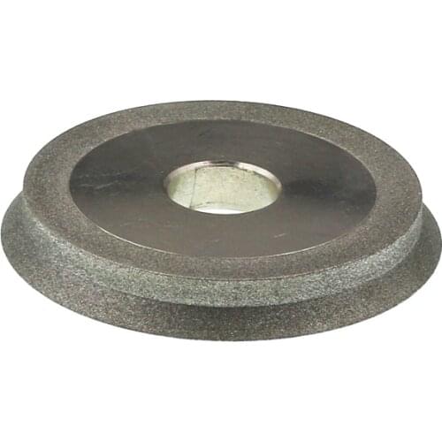 Diamond grinding wheel. Beveled diamond wheel. 45 degree angle. Plating wheel. 80*20*10