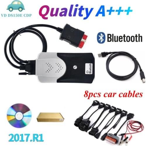 2021 VD DS150E CDP OBDII OBD car professional diagnostic tool 2017.R1 obd2 scanner for delphis vdijk autocoms pro for car/truck