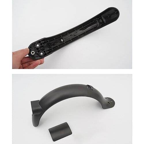 For Xiaomi Pro 2 Scooter Rear Fender Mudguard with License Plate Holder Bracket