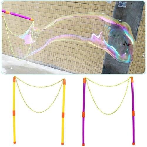 Giant Bubble Wand Bubble Circle Performance Props Soap Bubble Maker Blower Children Outdoor Funny Gift Wedding Supplies