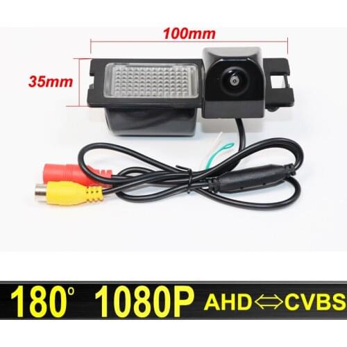 180 Degree AHD 1920x1080P Special Vehicle Night Vision Car Rear View Parking Backup Camera For Fiat Bravo 2010 2011 2012 2013