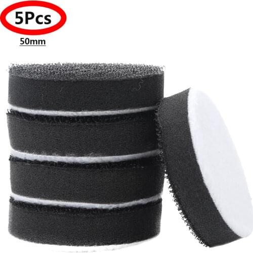 5Pcs Soft Polishing Anti Slip Pad Density Interface Pads Hook Loop Sponge Cushion Buffer Shock Absorption Backing Pad