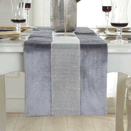 Set Auger Tablecloth Atmospheric Contracted Tables Flag Tea-cloth Hotel Bed Tail Wedding Table Runners Decoration Household