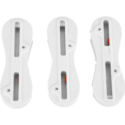 New Fusion Plug White FCS II FIN BOX FCS 2 FIN PLUG 3Pcs a Set