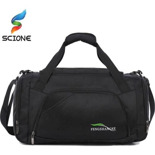 Limited Mens Outdoor Waterproof Sports Gym Bag Yoga Fitness Shoulder Bag Women Travel Handbag Training Portable Duffle Bag