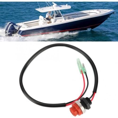 Durable Start Stop Switch Keyless Push Button for Marine Boat Yatch Outboard Engine ABS Start Stop Switch Car Accessories