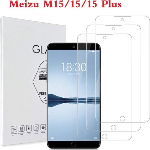 Screen Protector For Meizu M15 15 15 Plus Tempered Glass Protective Glass For Meizu 16th glass