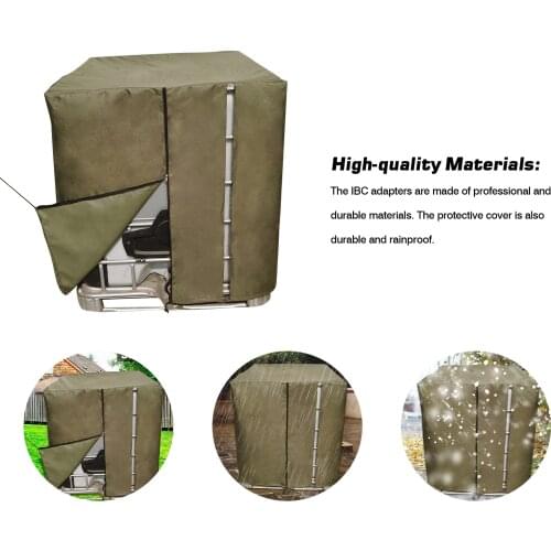 1000 Liters Dust Cover Of IBC Ton Drum Ton Bucket Rain Cover Dust Cover Rainwater Tank Cover IBC Waterproof And Dustproof Cover