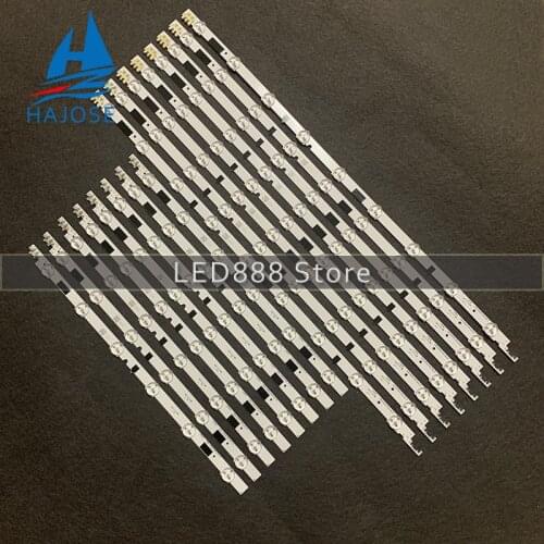 New Kit)16pcs/set LED backlight strip for Samsung TV UE46F5000AWXZG UE46F6400AW 2013SVS46F R6 L9 D2GE-460SCA-R3 D2GE-460SCB-R3
