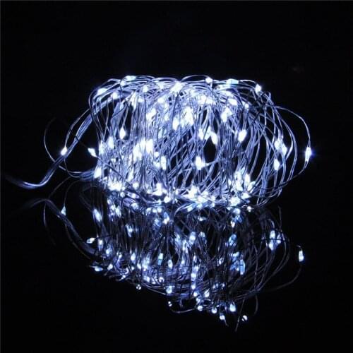 JSEX LED Copper Wire Lights Waterproof Fairy Lights Christmas Light Garland Home Decoration USB Battery Operated Night Light