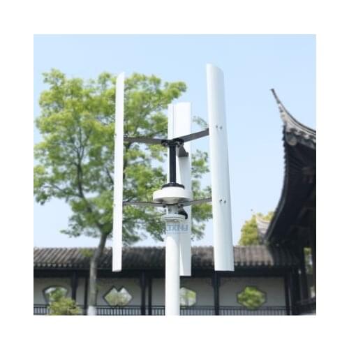 FH 400w with 3 blades 12/ 24/48v 1.5m start up 250RPM vertical wind turbine generator no noise for home use