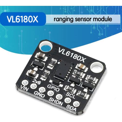 VL6180 VL6180X Range Finder Optical Ranging Sensor Module for Arduino I2C Interface 3.3V 5V gesture recognition