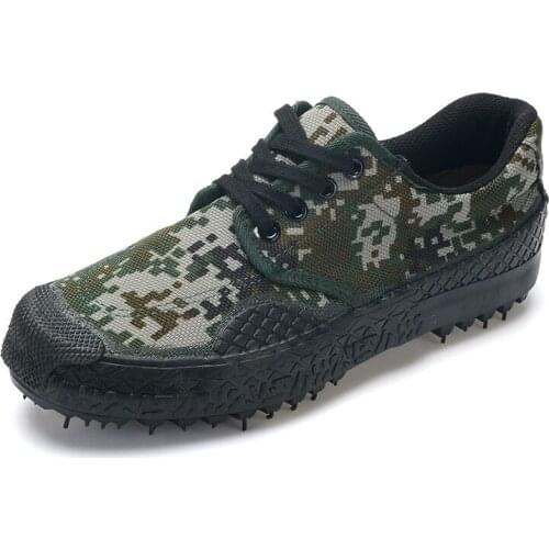 All Season Army Boots for Man Shoe Canvas Shoes Men Camouflage Work&Safety Shoes Military Tactical Desert Boots Men Jungle Shoes