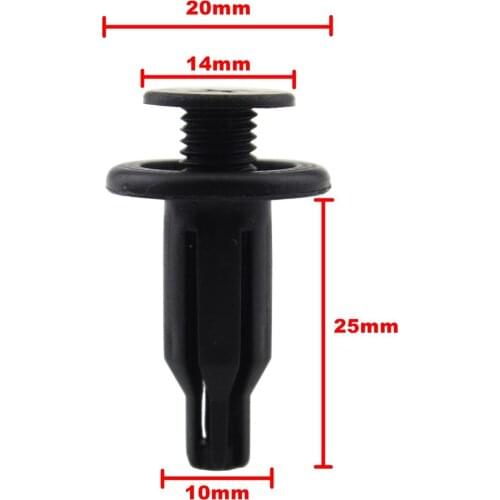 20pcs Front Rear Bumper Clips Trim Mountings for Honda Accord Prelude Odyssey 91502-SP0-003