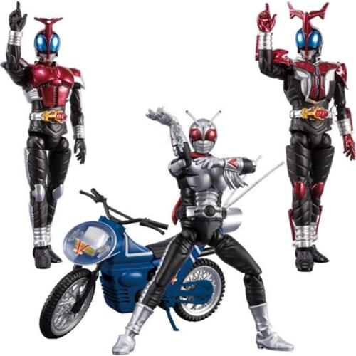 Bandai Genuine CANDY TOY Shodo Kamen Rider X 10 Kabuto Action Figure Model Ornaments Toys Birthday Gifts