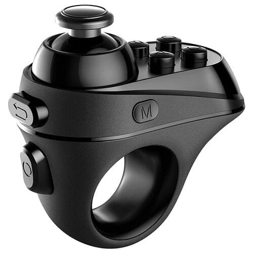 Ring Shape 3D Bluetooth 4.0 VR Controller Wireless Gamepad Joystick Gaming Remote Control for lOS and Android Smartphone