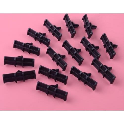 DWCX 25pcs Rocker Panel Ground Effect Retainer Moulding Clip F1TZ7810182A F1TZ-7810182-A Fit For Ford Explorer Expedition F-150