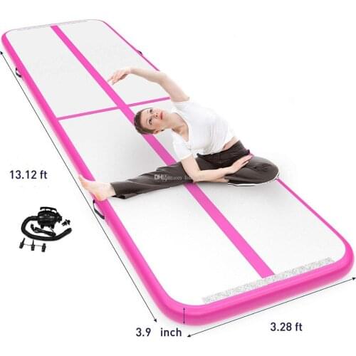 1-3m Gymnastics Air Track Olympics Gym Yoga Wear-resistant Airtrack Gym Mattress water yoga mattress for Home/Beach/Water yoga