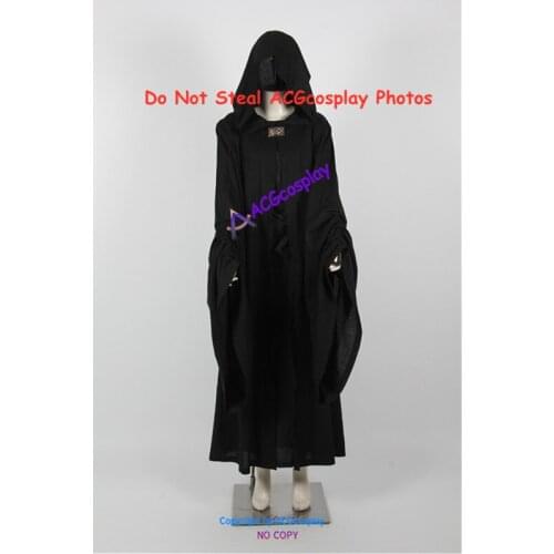 Emperor Palpatine Cosplay Costume Sith Lord Cosplay acgcosplay Black Costume