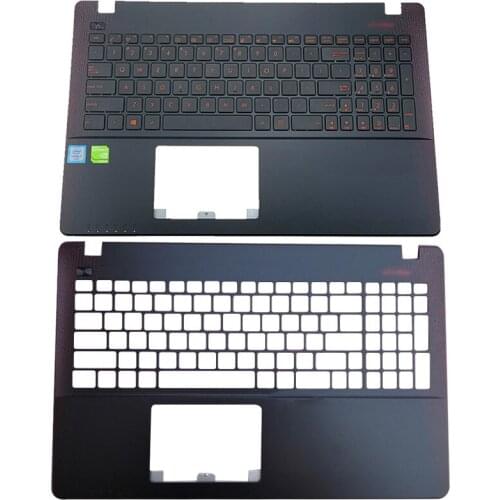 For ASUS FX50 FX50/JX/J/JK/V/VW W502 FX501 VX50V W50V GX50JX GX50J VX50L Laptop Palmrest Upper Case US Keyboard