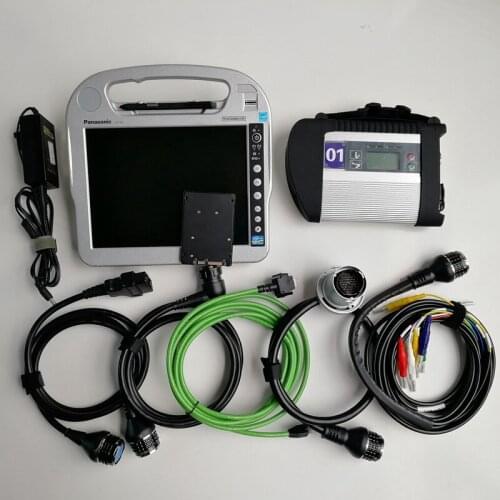 MB Star C4 V06.2021 Software X WIS DTS Vediamo EPC in 360GB SSD + Laptop cf-h2 I5 4G for Auto Diagnostic Tools