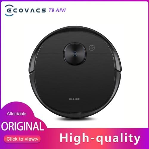 2021 NEW Original ECOVACS DEEBOT T9 AIVI Robot Vacuum Cleaner Smart APP Control Fully Automatic Sweeping OZMO Pro Vibration Mop