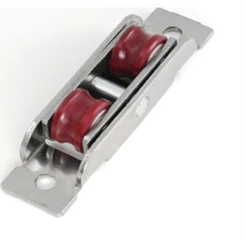 Window roller sliding door plastic steel window pulley concave stainless steel wheel mute nylon roller hardware
