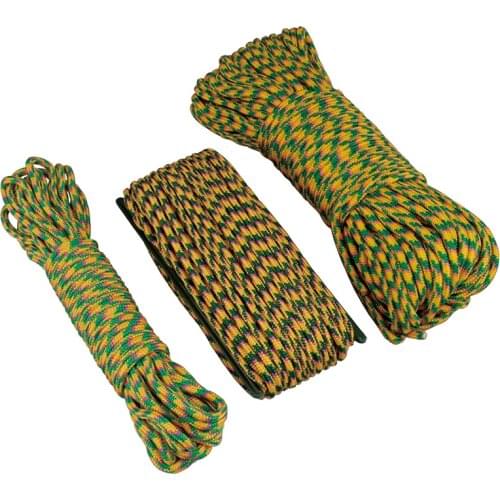 Rainbow PP Utility Cord 4MM Clothesline Clothes Hang Dryer Outdoor Tent Rope 10m/20m/30m for House/Camping/Traveling Guy Line