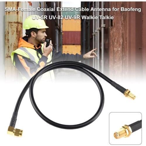 AR-152 AR-148 SMA Male To Female Radio Coaxial Extend Cable Antenna For Baofeng UV-5R UV-82 UV-9R Walkie Talkie Extension Cord