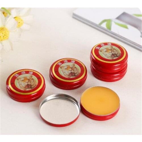 1/2/5/10pcs Massage Red Muscle Rub Aches Cool Cream Chinese Tiger Balm Essential Oil for Adults Pain Relief Ointment