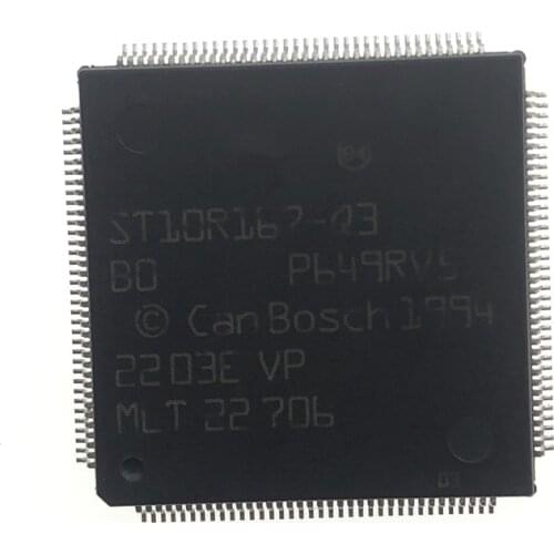 1PCS-10PCS ST10R167-Q3 QFP-144 ST10R167 QFP144 10R167-Q3 /16 Logic simulator driver/16-bit channel new and original