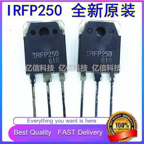10Pcs/Lot New Original IRFP250 30A200V N-CHANNEL Field Effect Transistor TO-3P Good Quality