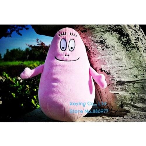 23cm Original Barbapapa Pink Cute Soft Stuff Plush Toy Doll Birthday Children Gift Limited Collection