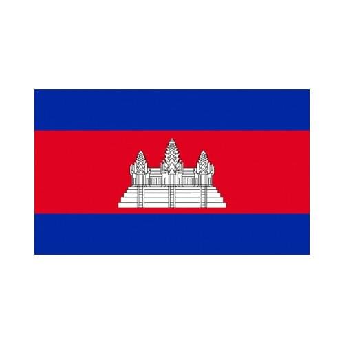 90x150 CM KHM Kingdom of Cambodia National Flag for Decoration