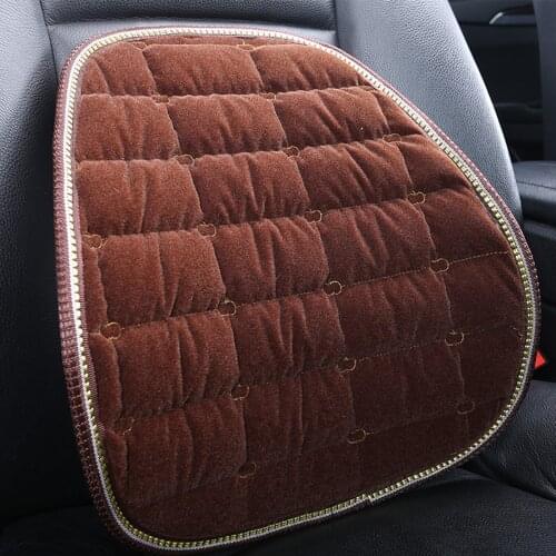 Car Lumbar Support for Car Seat Driver Universal Comfy Durable Winter Warm Lumbar Cushion