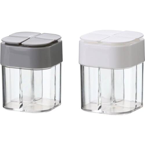 Seasoning Jar Spice Organizer Salt Pepper Shakers Nordic Kitchen Accessories Utensils Gadget Sets Container Sugar Bowl