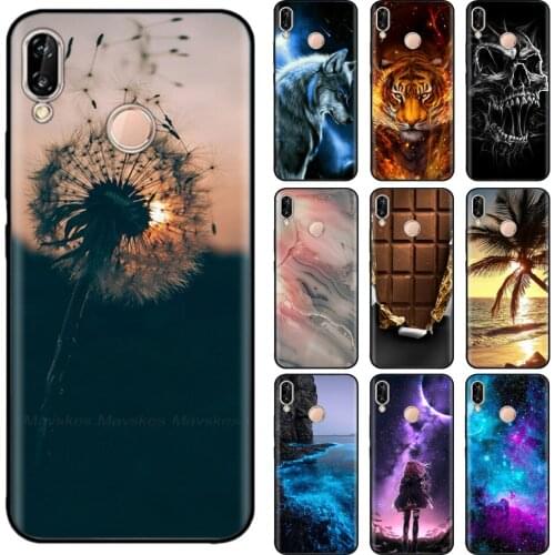 For Huawei P20 Lite Case Silicone Soft TPU Cover Shockproof Phone Case On For Huawei P20 Pro P 20 Protective Back Cover Cases