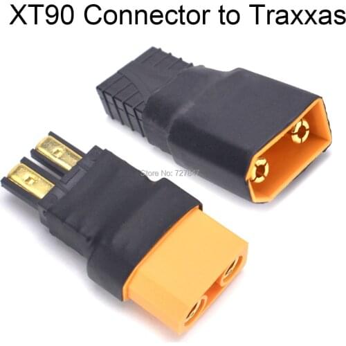 For PFV battery Traxxas Connector TRX Style Male to XT90 Female Connector Adapter